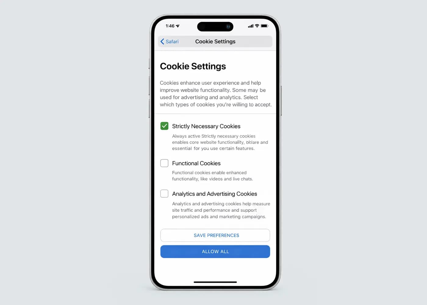 Hoe cookies verwijderen iPhone